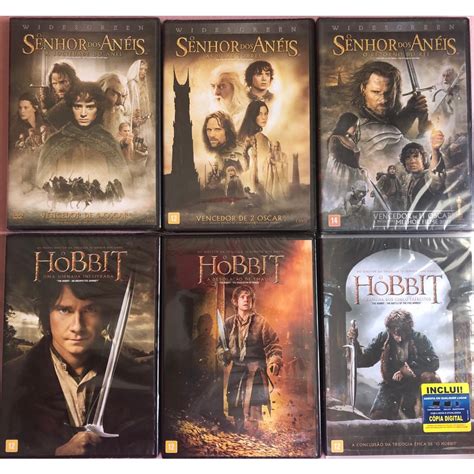 Dvd Colecao Senhor Dos Aneis E O Hobbit Original Lacrado Shopee Brasil