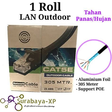 Jual Kabel Lan Outdoor Spectra Cat E Dus Shopee Indonesia