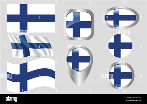 Finlandia Bandera Imágenes Vectoriales De Stock Página 2 Alamy