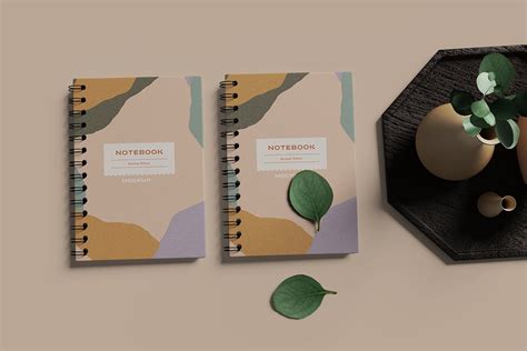 Notebook Mockup - Design Cuts