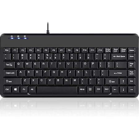 Amazon Perixx Periboard Wired Mini Backlit Usb Keyboard With