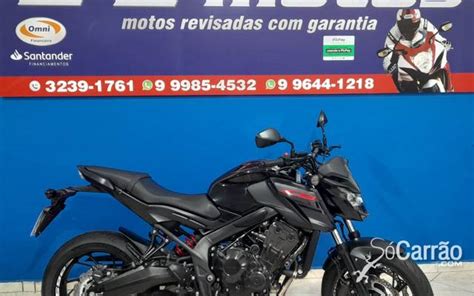 Honda CB 650 F ABS 2019 Gasolina Preta Null Em Curitiba R 46 990 00