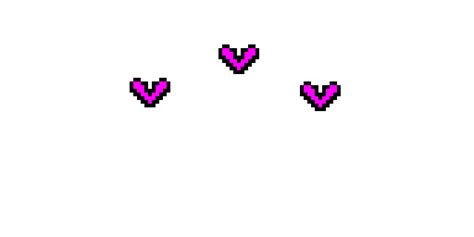 Hearts pixel art
