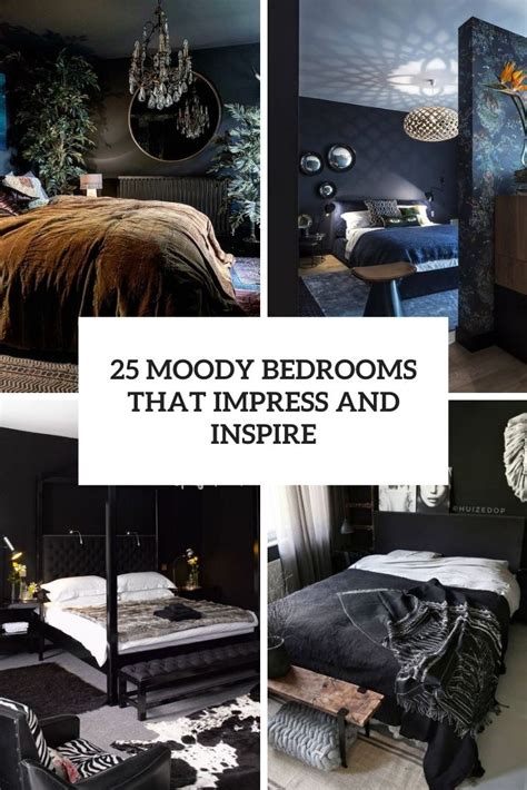 25 Moody Bedrooms That Impress And Inspire Shelterness