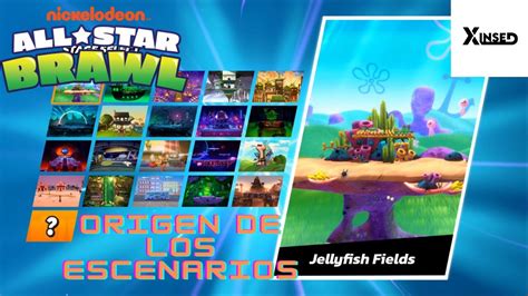 Origen De Los Escenarios De Nickelodeon All Star Brawl YouTube