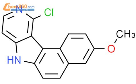 143110 49 0 7H Benzo e pyrido 4 3 b indole 11 chloro 3 methoxy 化学式结构式