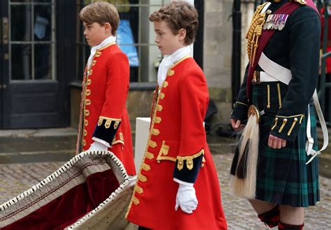 See Prince Georges Best Pics And Cheeky Moment As A Page At King