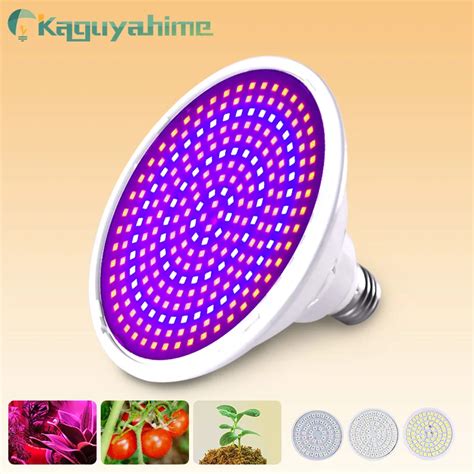 Kaguyahime L Mpara De Cultivo LED UV Luces E27 De Espectro Completo 3W