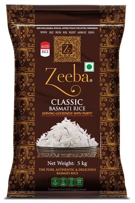 Zeeba Classic Basmati Rice 5kg Jiomart
