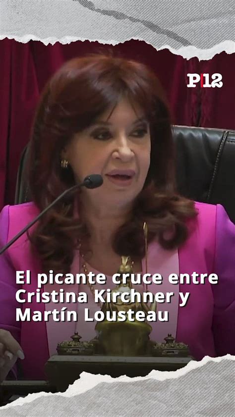 P Gina On Twitter El Picante Cruce Entre Cristina Kirchner Y