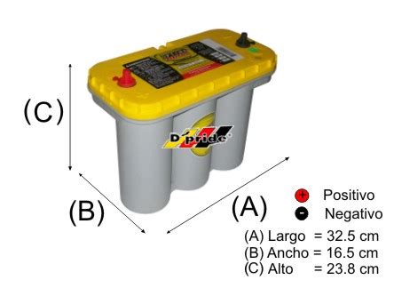 Bateria Optima Amarilla Grupo Op Am T Runsa Autopartes