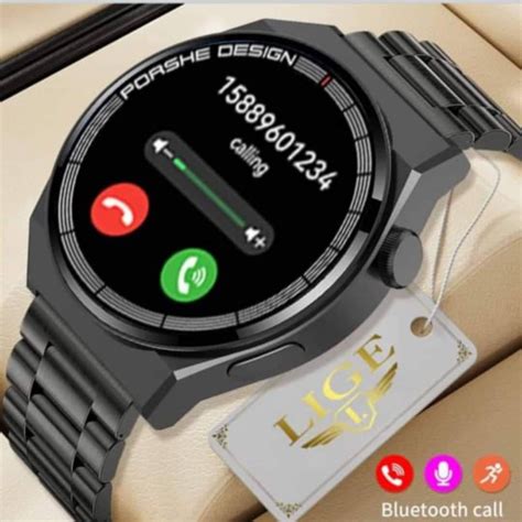 New Smart Watch Men AMOLED 390 390 HD Screen Always Display Time