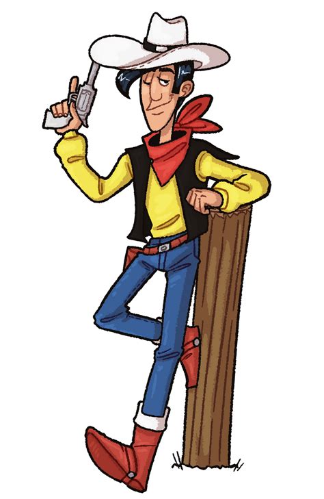 Lucky Luke by SkelterHeIter on DeviantArt