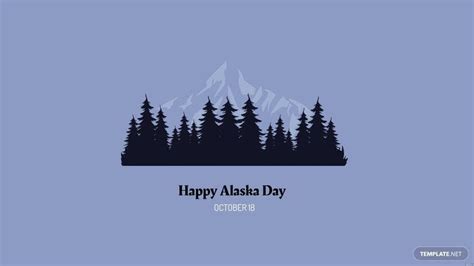 High Resolution Alaska Day Background in Illustrator, JPG, PNG, SVG, EPS, PDF, PSD - Download ...