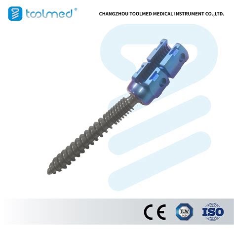 Reduction Polyaxial Pedicle Screw Atlas™ 5 5 Posterior Thoracolumbar Spinal System Titanium