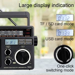 Retekess Tr Shortwave Radio Am Fm Radio Portable Transistor Analog