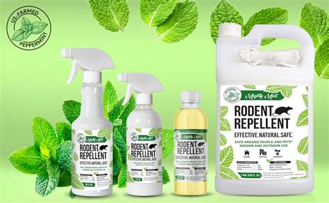 Amazon Mighty Mint Peppermint Oil Rodent Repellent Spray For