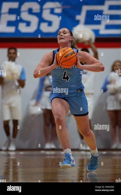 Blacksburg Va Usa 20th Mar 2024 Columbia Lions Guard Fliss