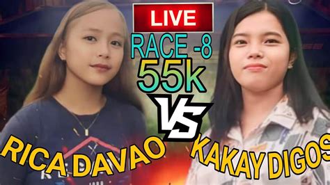 Rematch Rica Rendal Kakay Digos Race Prize K Digos City Youtube