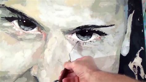 Palette Knife Portrait Youtube