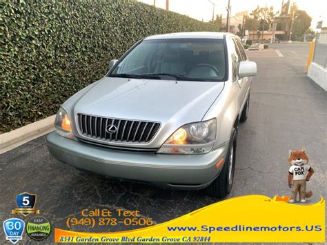 Lexus Rx 300 2000 In Garden Grove Westminster Stanton Anaheim Ca