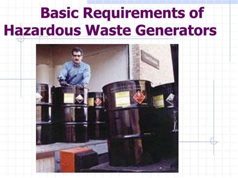 Ppt Hazardous Waste Regulatory Training Powerpoint Presentation Free