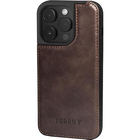 TORRO Funda Compatible Con IPhone 15 Pro MAX Funda De Cuero Premium