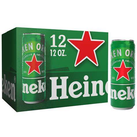 Heineken Original Lager Beer 12pk 12oz Cans 5 Alcohol By Volume