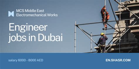 Engineer Jobs In Dubai With Salary Aed Sha R