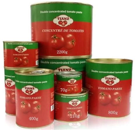 Tomato Paste 70g 4500g Easy Open Lid Tomatopaste1 34 Tianz Tomato