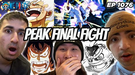 Luffy Defeats Kaido One Piece Episode Reaction Youtube