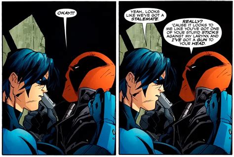 Red Hood Vs Nightwing