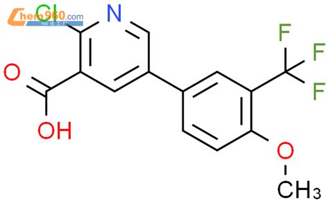 1262009 70 0 2 Chloro 5 4 Methoxy 3 Trifluoromethyl Phenyl Pyridine 3