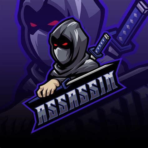 Premium Vector Vector Assassin Mascot Esport Gaming Logo Design