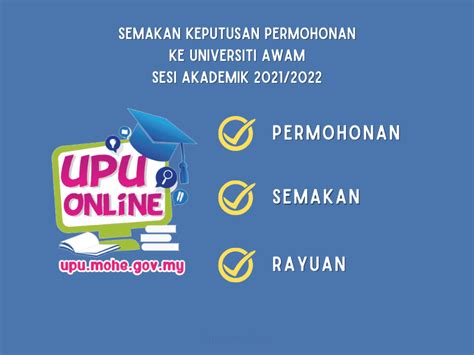 Semakan Keputusan Upu Online Kemasukan Ke Uaipta 2021 Bukit Besi Blog