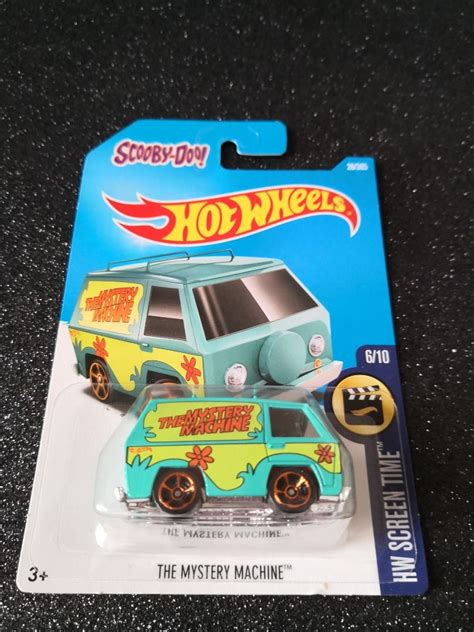 Hot Wheels The Mystery Machine Scooby Doo Screen Time Hobbies Toys Toys Games On Carousell