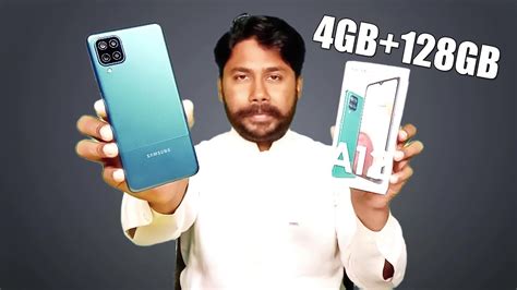 Samsung Galaxy A12 4gb 128gb Unboxing And Review Blue Color Price In