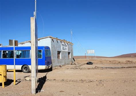 Bolivia To Chile Border Crossing Stock Image Image Of Chile Desert