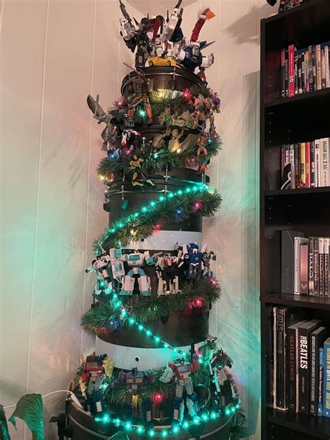 Transformers Christmas Drum Tree Transformers