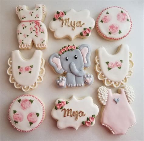 Elephant Themed Baby Shower My Lil Peanut Baby Shower Pink Elephant