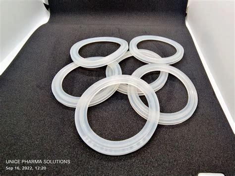 White Round Tc Silicone Gasket Thickness In Mm At Rs Piece