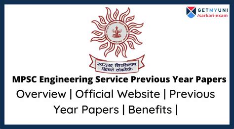 Mpsc Engineering Service Previous Papers Latest Exam Pattern