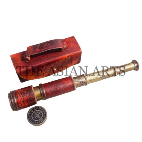 Red Antique Nautical Leather Brass Telescope 16 At Rs 1000 In Roorkee