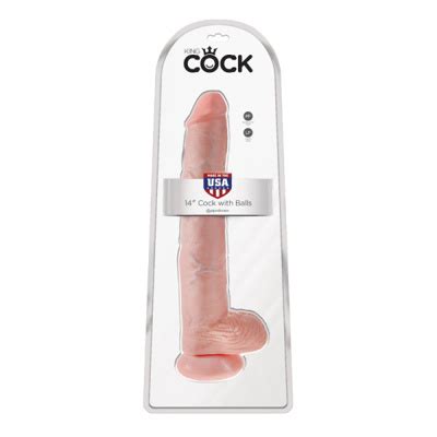 King Cock Dildo Pouces Avec Testicules Peau Copie Carrefour