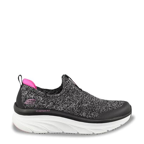 Skechers Womens Relaxed Fit Dlux Walker Quick Upgrade Sneaker The