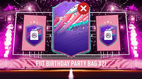 These Packs Are Bad 2x FUT Birthday Party Bag SBC Packs FIFA 21