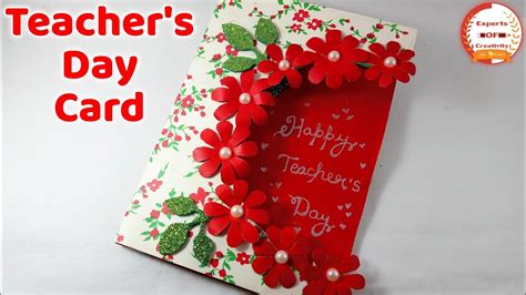 Diy Teachers Day Card Handmade Teachers Day Card Making Ideateacher