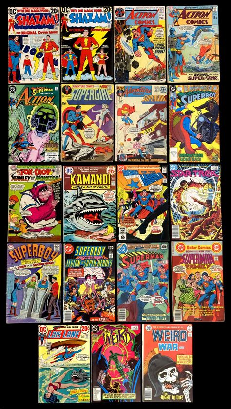 ComicConnect DC GROUP LOT 1 Comic Book Group Lot VG F 5 0