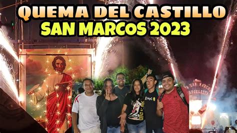 ASI FUE LA GRAN QUEMA DE POLVORA EN SAN MARCOS 2023 EL SALVADOR YouTube