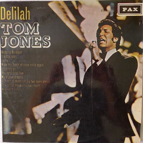 Tom Jones - Delilah (1968, Vinyl) | Discogs